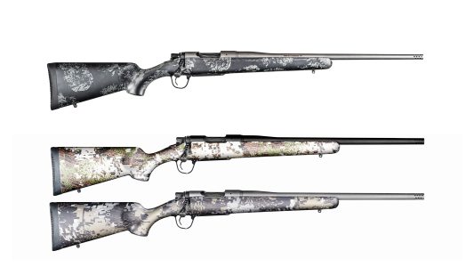 Christensen Arms FFT Hunting Rifle available in various camo patterns and calibers.