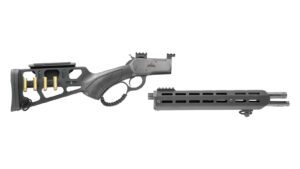 The 92 Wildlands Takedown rifle is an ultra-modern take on the classic lever-action design.