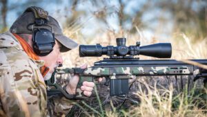 Meprolight riflescopes feature intuitive and lockable windage and elevation turrets.
