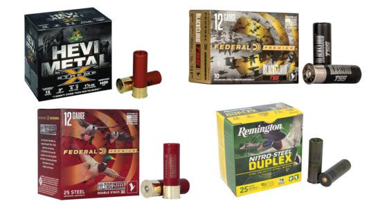 Stacked Waterfowl Shotgun Loads